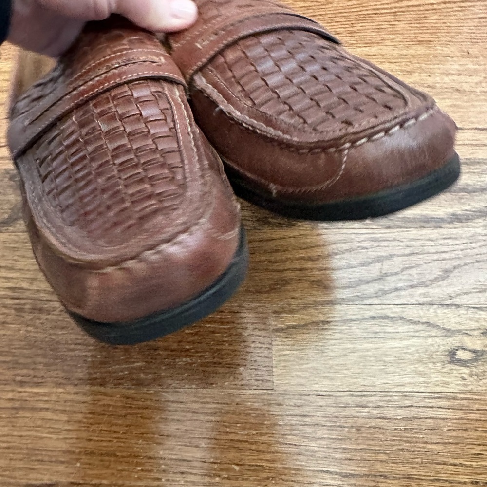 Florsheim Men’s Edenton Chestnut 9.5 Loafers - Picture 4 of 15